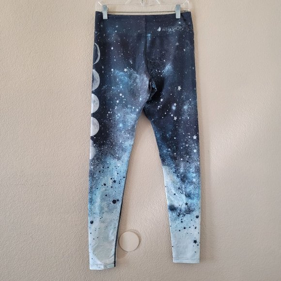 Eagle Rock Werkshop Werkhard Moon Phases Womens Legging Size Large Active - Picture 9 of 9